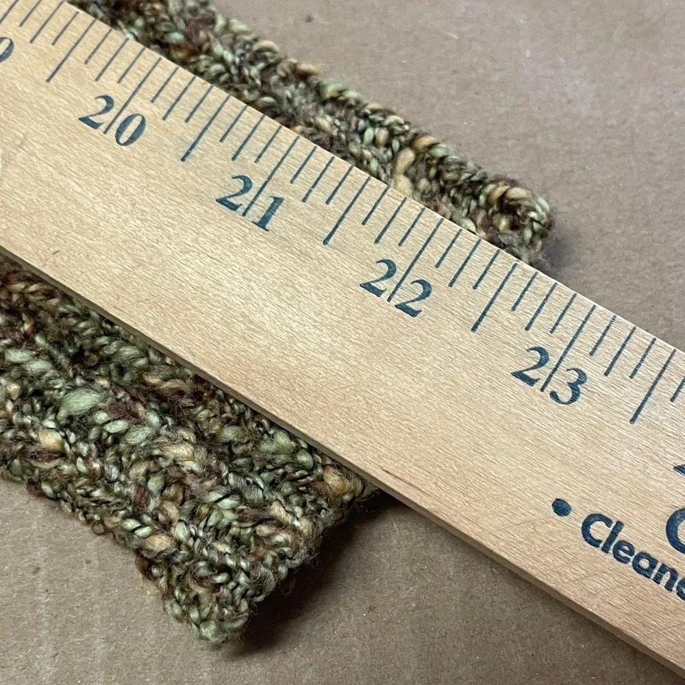 Vintage Talbots Tweed Marled Knit Sweater Womens Small Brown Wool Blend Pullover